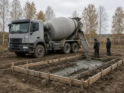 Бетон в Полоцке — марка под ленту и миксер к готовой опалубке, фото 8