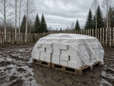 Газосиликатные блоки в Полоцке — куб нужной толщины к стене, фото 8