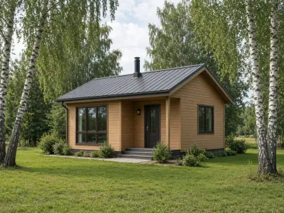 Каркасный дом в Полоцке — метр дома, дачи или бани, фото 9